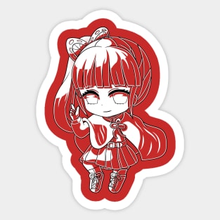 Demon Slayer Kanao Tsuyuri Custom Color Chibi Sticker